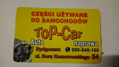 Top-Car. Panas J. Auto Naprawa Serwis samochodowy Mechanik